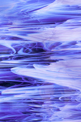 Texture background of stained glass of violet color with beautiful white lines. Vertically.