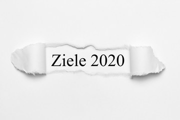 Ziele 2020
