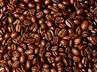 Espressobohnen Detailaufnahme