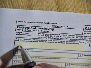Gewerbeanmeldung