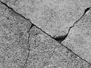 Obraz premium crack concrete floor texture