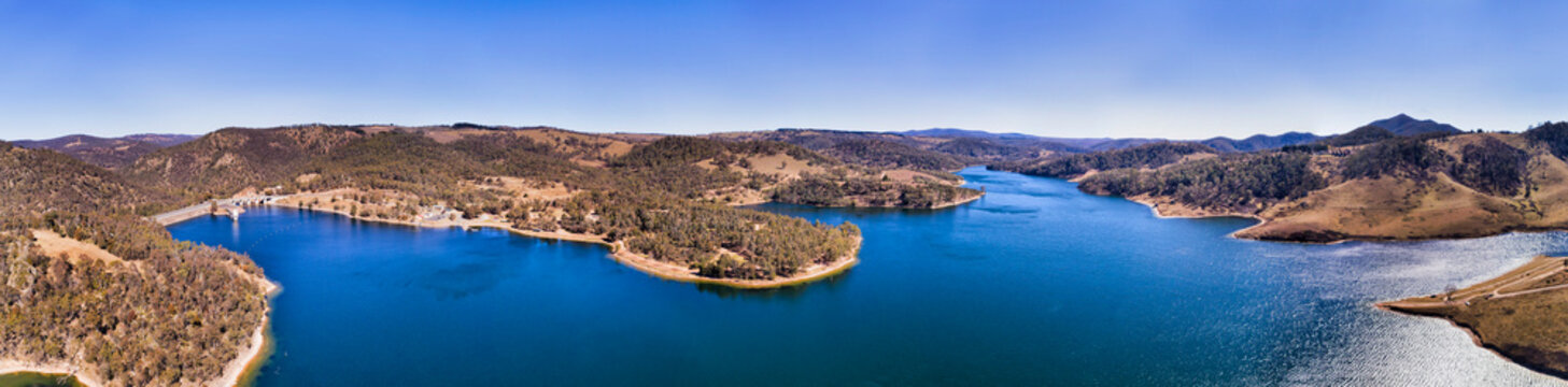 D BM Lyell Dam wide pan
