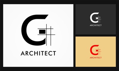 g architect vector logo