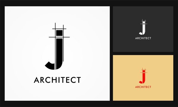 J Architect Vector Logo