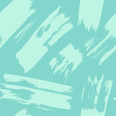 Blue brush stroke artistic seamless pattern.