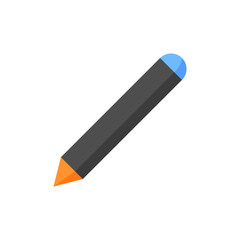Pencil Icon Vector. Perfect pictogram illustration on white background