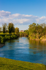 River Bacchiglione in Italy