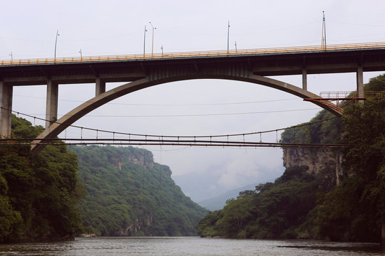 bridge over the river
