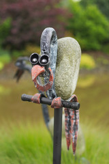 sculpure in the garde © ukasz