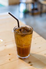 a glass off Longan juice