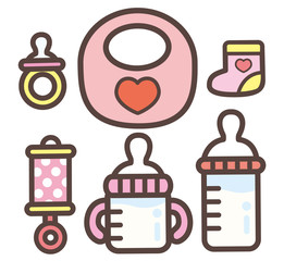 赤ちゃんグッズ　女の子