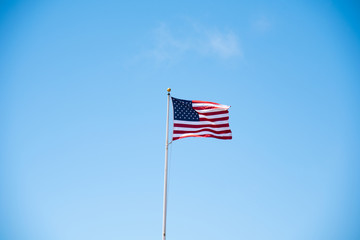 american flag of the united states of america
