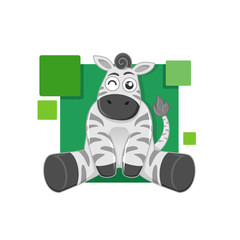 Funny Zebra Mascot cartoon  © zaenal