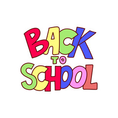 Back to school vector banner. Creative design advertising. Vector.