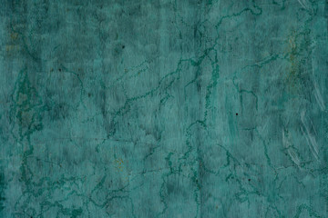 Peeling Green Painted Metallic Surface Background