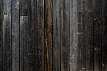 Natural Old Wooden Fence Background