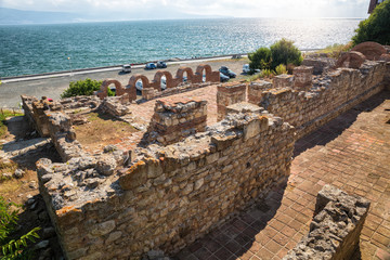 Antique Ruins in Nessebar, Bulgaria