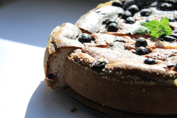 Pie on the windowsill