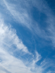 Clear Blue sky and cloud background in sunny day