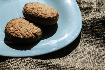 Cookies on a plate
