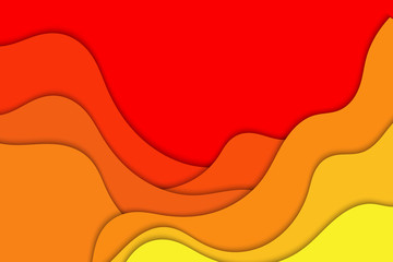 Abstract modern graphic background. Dynamical colored waves. Flowing liquid shapes. Background with color waves. Abstract wavy color paper background.