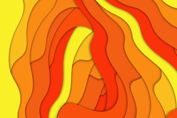 Abstract modern graphic background. Dynamical colored waves. Flowing liquid shapes. Background with color waves. Abstract wavy color paper background.