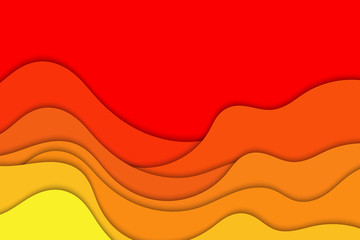 Abstract modern graphic background. Dynamical colored waves. Flowing liquid shapes. Background with color waves. Abstract wavy color paper background.