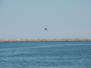 Fototapeta premium Mediterranean Sea - Coast of Mersin