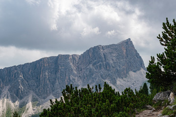 clouds on the Dolomites four