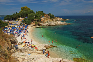 Küste und Strände der Insel Korfu - Griechenland