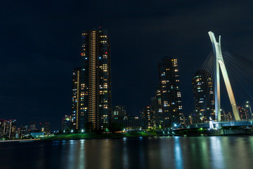 Obraz na płótnie Canvas 東京ウォータフロント　夜景