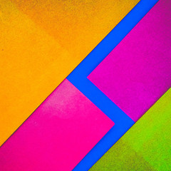 plain geometric graphic background with colored paper