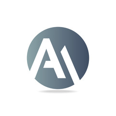 Letters 'AA' monogram icon/logo design. Vector image.
