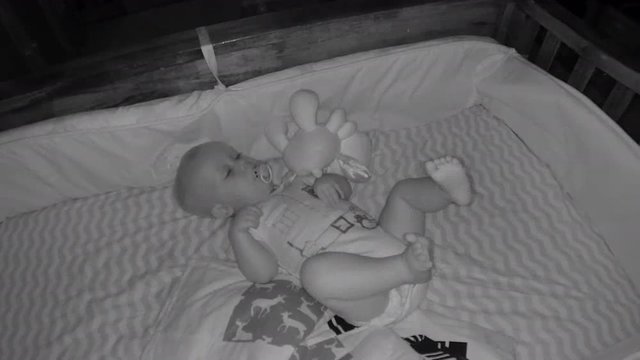Night Time Baby Monitor Footage