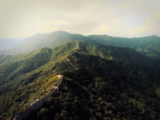 Fototapeta na wymiar Ancient Mountain Wall