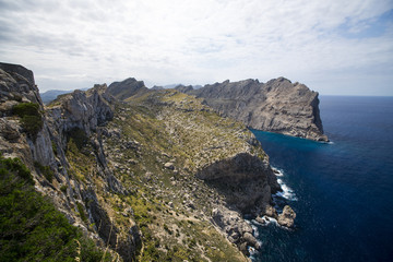 Fototapeta na wymiar Cape Formentor, Mallorca, Spain