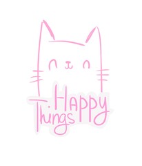 Obraz premium Sketch cat vector illustration. Children's print and design