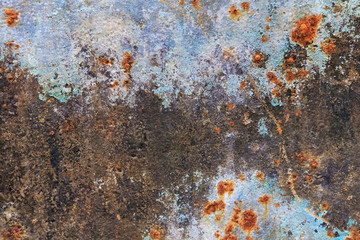 Old rusty metal surface.
