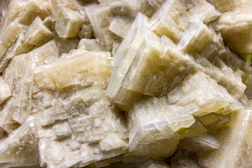 The rare stone - Aragonit, close up.