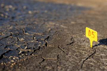 Dry land global warming reminder 