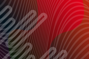 Obraz premium abstract, design, illustration, blue, art, wave, geometry, pattern, line, wallpaper, backdrop, curve, graphic, light, texture, backgrounds, color, futuristic, red, web, soul, silhouette, fractal