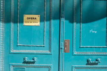 Entr&eacute;e des artistes