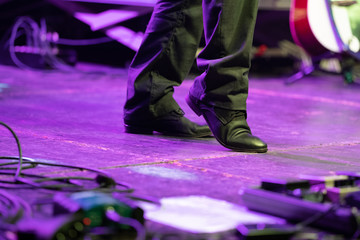 Chaussures en concert