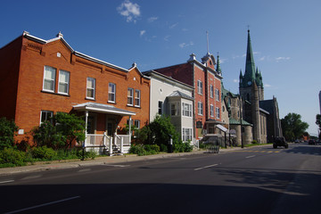 Fototapeta na wymiar Trois-Rivières au Québec