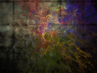 Imaginatory fractal Texture Image