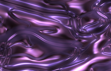 metal foil satin decor