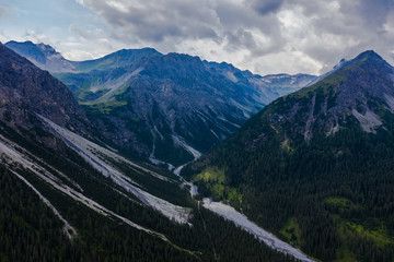 Berge über Arosa