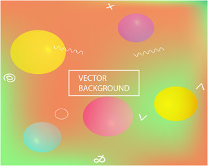 Smooth gradient mesh background.
