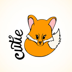 Cute little fox