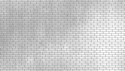 white brick wall